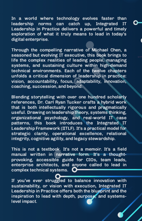 <h3><b>Integrated IT Leadership in Practice: </b><br>A Blueprint for Systems, Strategy, and Stewardship</h3> - Image 2